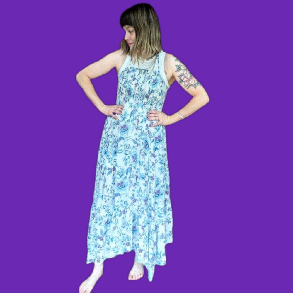 FREE PEOPLE Heat Wave Printed Maxi / Floral Combo - Picture 3 of 9